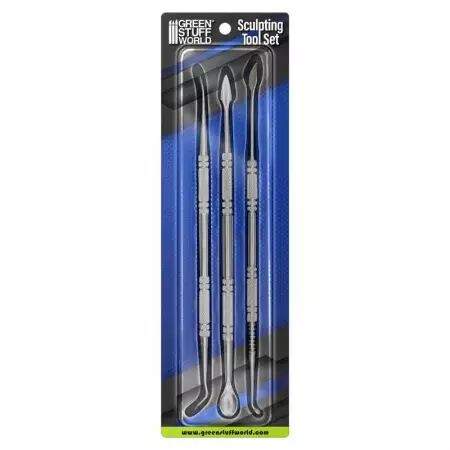 3x outils de sculpture - Green Stuff World