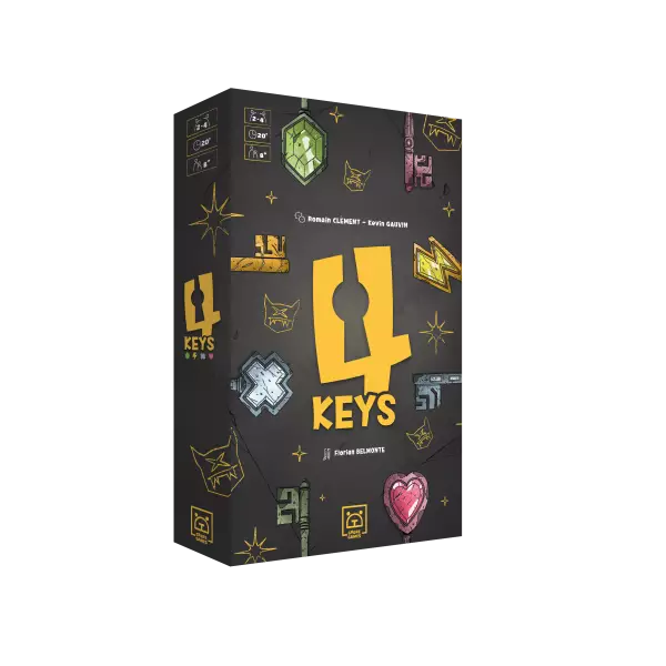 4 Keys - Romain CLEMENT, Kevin GAUVIN - Grrre Games
