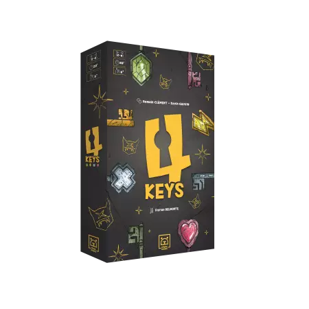 4 Keys - Romain CLEMENT, Kevin GAUVIN - Grrre Games
