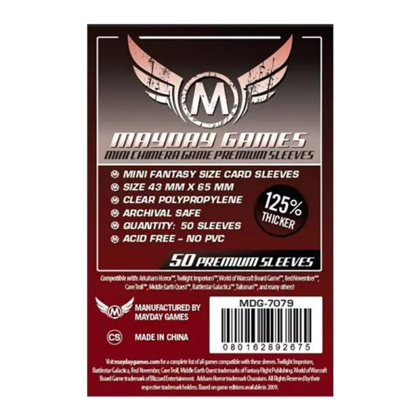 43x65 Mini Chimera Premium Sleeves 
