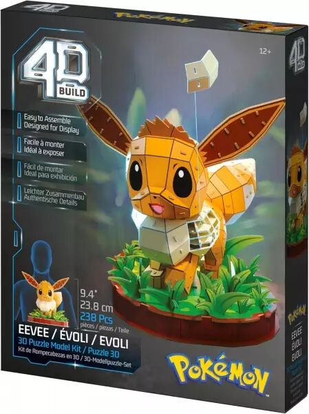 4D Build Pok�mon : Evoli - Spin Master