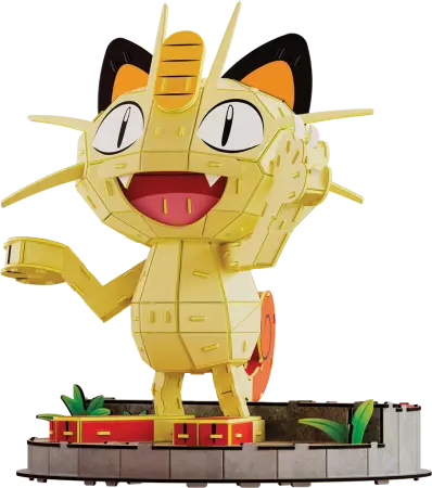 4D Build Pok&eacute;mon : Miaouss - Spin Master