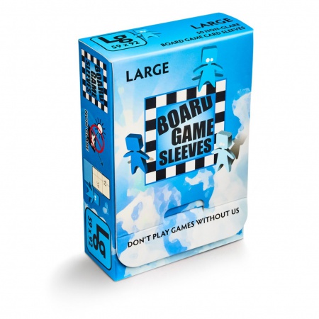 50 Board Game Sleeves : Antireflet EURO 59x92mm