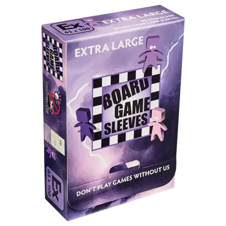 50 Board Game Sleeves : Antireflet Extra 65x100