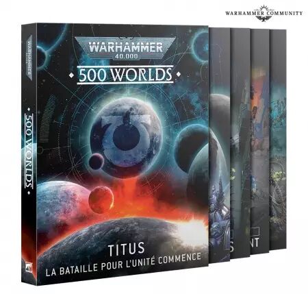500 Worlds: Titus - La Bataille Pour l\'Unit&eacute; Commence (Francais) - Warhammer 40k - Games Workshop