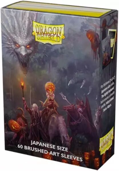 60 Dragon Shield Brushed Art Sleeves Japonese - Halloween Dragon 2022