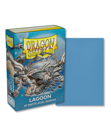 60 Dragon Shield Dual Matte Japanese : Lagoon Saras