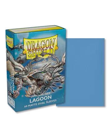 60 Dragon Shield Dual Matte Japanese : Lagoon Saras