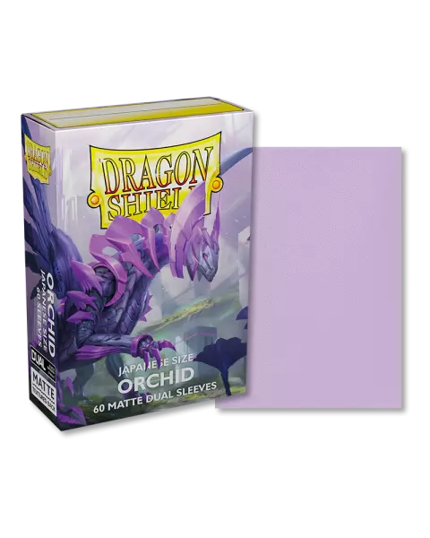 60 Dragon Shield Dual Matte Japanese : Orchid Emme
