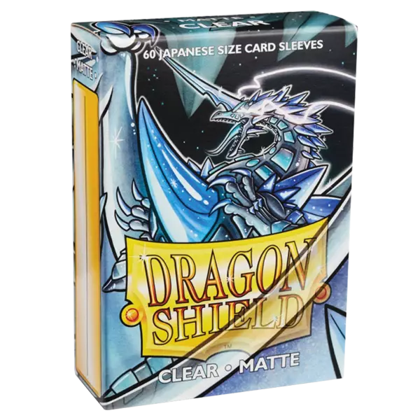 60 Dragon Shield Matte Japanese : Clear