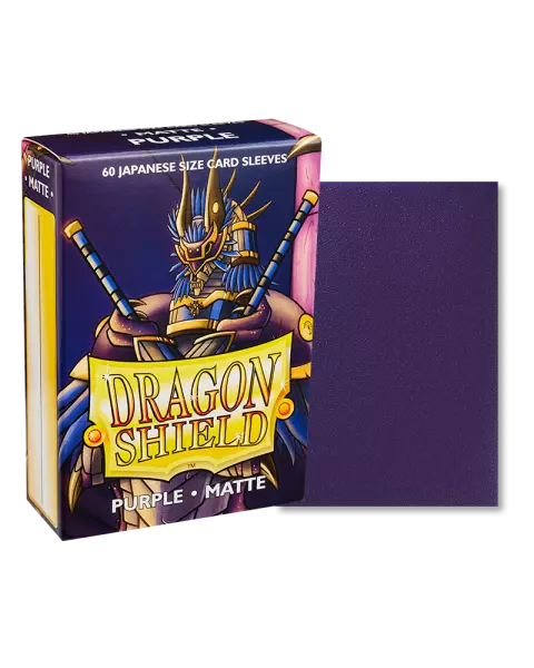 60 Dragon Shield Matte Japanese : Purple