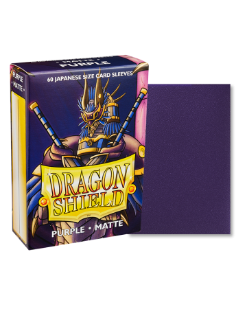 60 Dragon Shield Matte Japanese : Purple