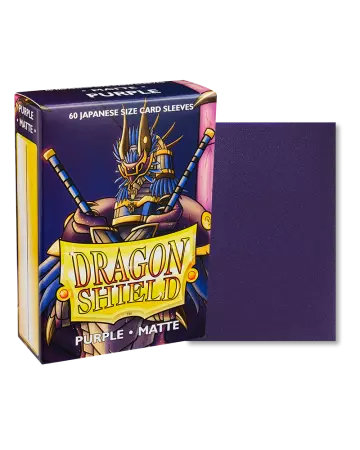 60 Dragon Shield Matte Japanese : Purple