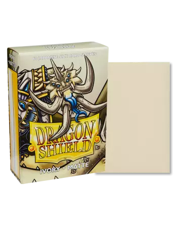 60 Dragon Shield Matte Japanese : Sleeves Ivory