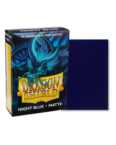 60 Dragon Shield Matte Japanese: Night Blue