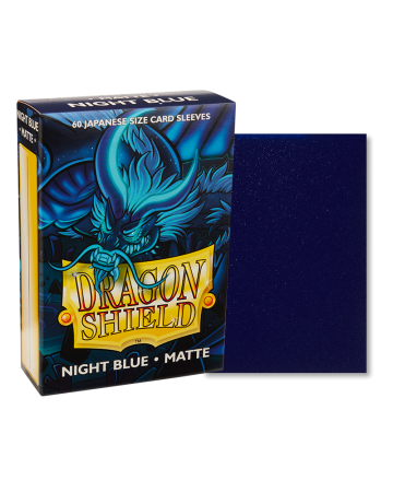 60 Dragon Shield Matte Japanese: Night Blue