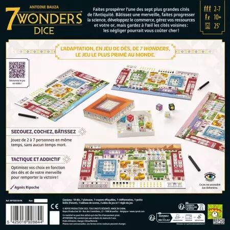 7 Wonders Dice - Repos Production