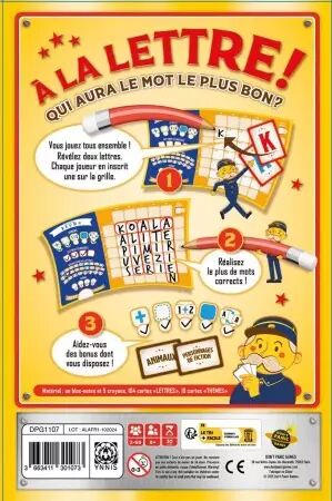 A la Lettre - Don\'t Panic Games