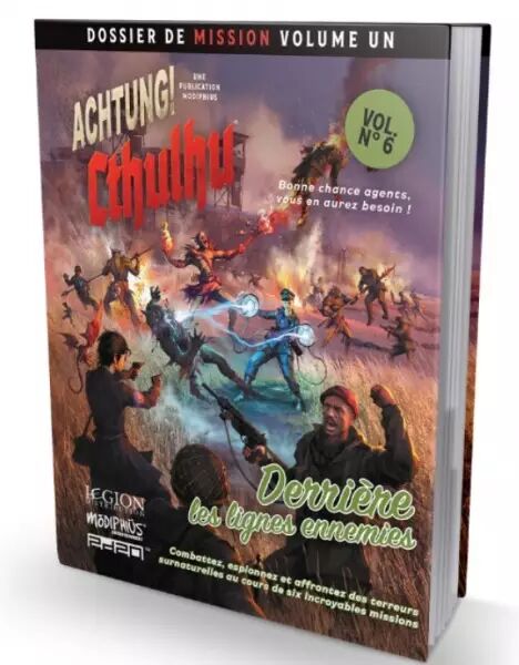 Achtung! Cthulhu - Derri�re les Lignes Ennemies (FR) - Modiphius