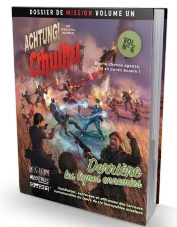 Achtung! Cthulhu - Derri&egrave;re les Lignes Ennemies (FR) - Modiphius