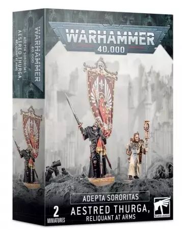 Adepta Sororitas : Aestred Thurga, Reliquante en Armes - Warhammer 40k