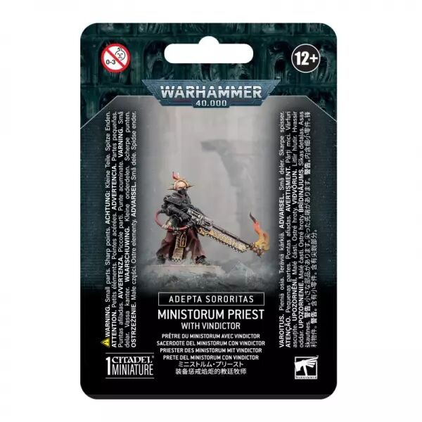 Adepta Sororitas: Pr�tre du Ministorum avec Vindictor - Warhammer 40k - Games Workshop
