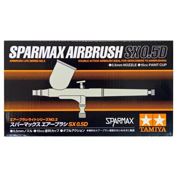  A�rographe : Tamiya Sparmax Airbrush SX 0.5D