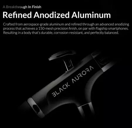 A&eacute;rographe Ace Series Aventus Black Aurora 0.2 & 0.4mm - Gaahleri