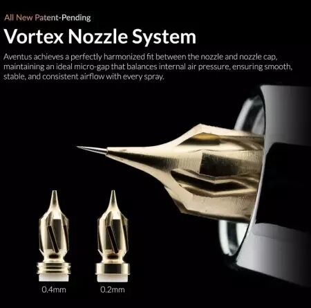 A&eacute;rographe Ace Series Aventus Crimson Crown 0.2 & 0.4mm - Gaahleri