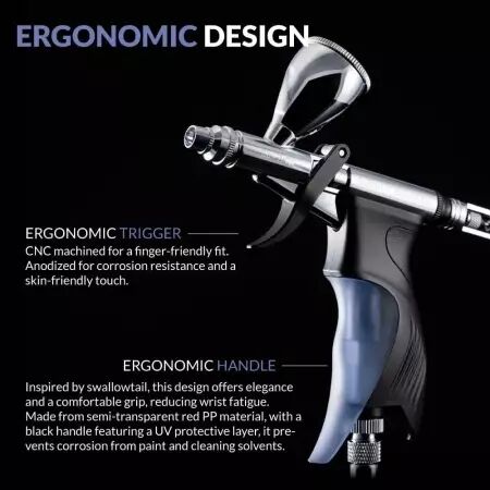 Aerographe Ace Series GHAC-Swallowtail & Barbatos Rex - Gaahleri