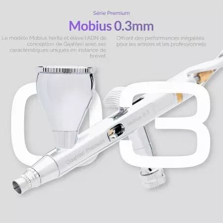 A&eacute;rographe Mobius GHPM Premium Series 0,3 mm - Gaahleri