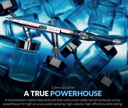 Aerographe Premium GHPM-Mobius SP (0.3mm & 0.5mm)- Gaahleri