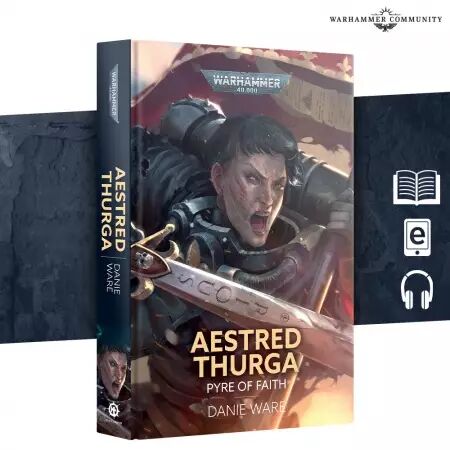 Aestred Thurga : Pyre Of Faith (Hardback) (English) - Black Library