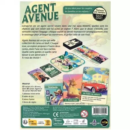 Agent Avenue - Christian Kudahl & Laura Kudhal - Iello