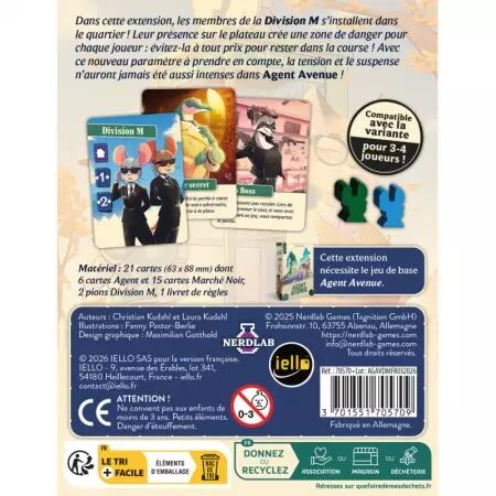 Agent Avenue Extension Division M - Christian Kudahl & Laura Kudhal - Iello