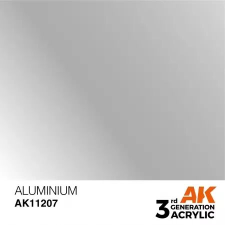 AK Interactive - 3rd Gen - Aluminium 17ml