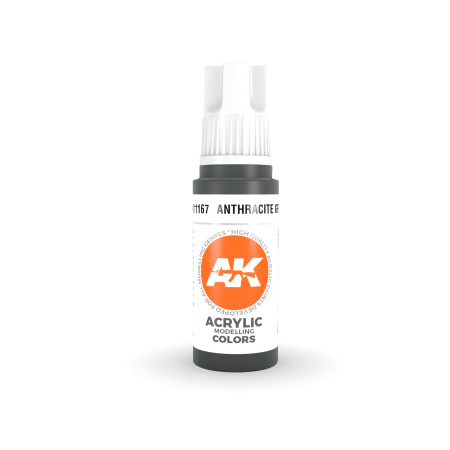 AK Interactive - 3rd Gen - Anthracite Grey 17ml