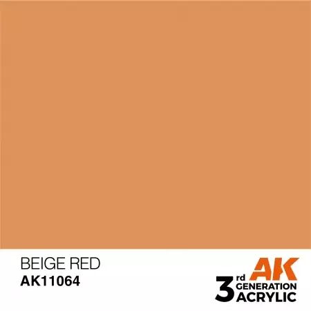 AK Interactive - 3rd Gen - Beige Red 17ml