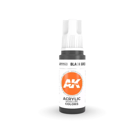 AK Interactive - 3rd Gen - Black Green 17ml