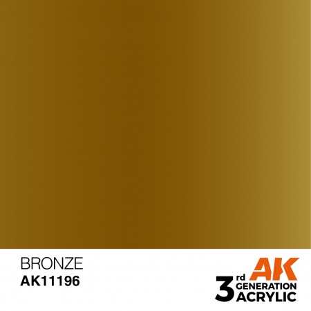 AK Interactive - 3rd Gen - Bronze 17ml
