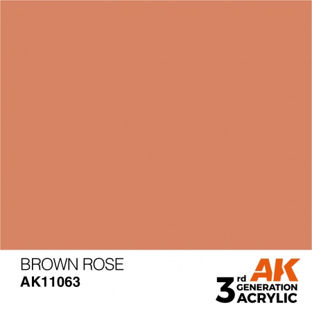 AK Interactive - 3rd Gen - Brown Rose 17ml