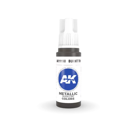 AK Interactive - 3rd Gen - Burnt Tin 17ml