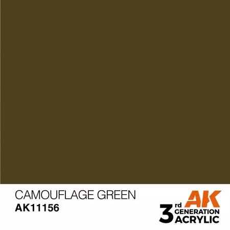 AK Interactive - 3rd Gen - Camouflage Green 17ml