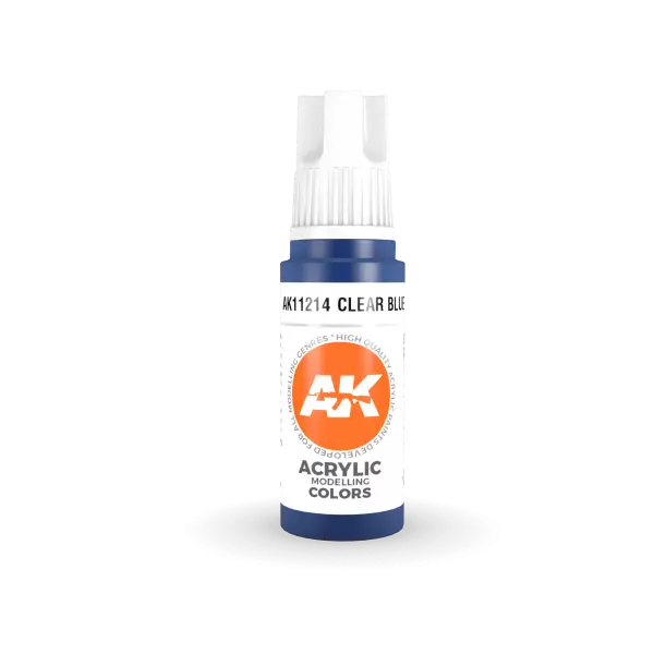 AK Interactive - 3rd Gen - Clear Blue 17ml