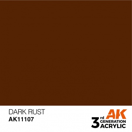 AK Interactive - 3rd Gen - Dark Rust 17ml