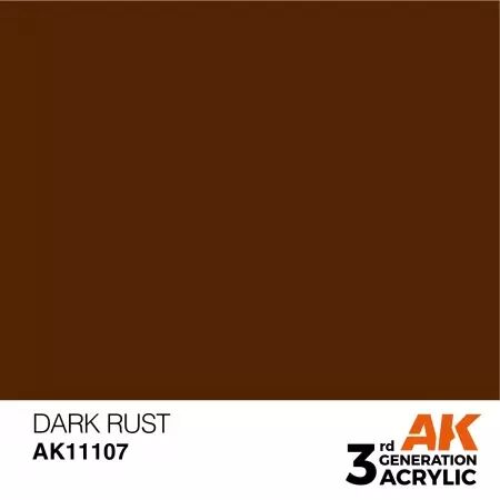 AK Interactive - 3rd Gen - Dark Rust 17ml