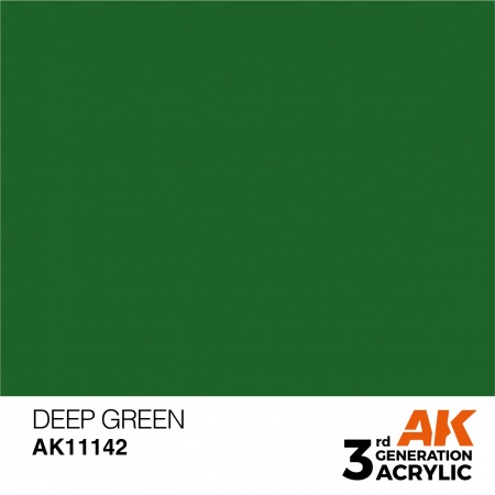 AK Interactive - 3rd Gen - Deep Green 17ml