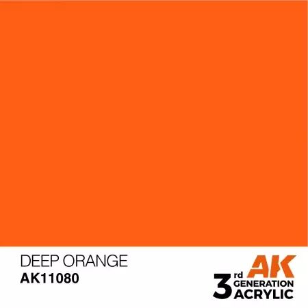 AK Interactive - 3rd Gen - Deep Orange 17ml