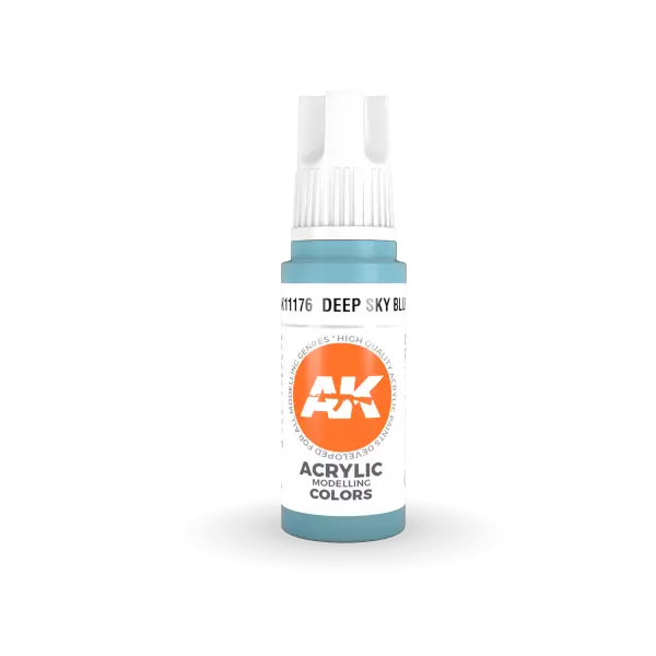 AK Interactive - 3rd Gen - Deep Sky Blue 17ml