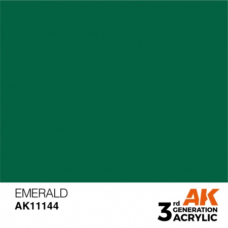 AK Interactive - 3rd Gen - Emerald 17ml